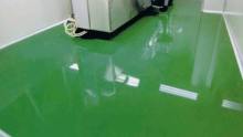 Indoor high-strength epoxy self-flowing flat paint