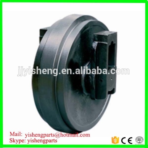 Idler R225-7 for hyundai Crawler Excavator Front Idler Roller Undercarriage