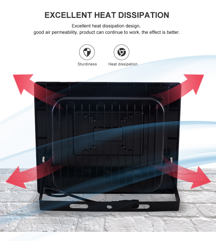 2021 Hot Day Night 60w solar led flood For Warehouse