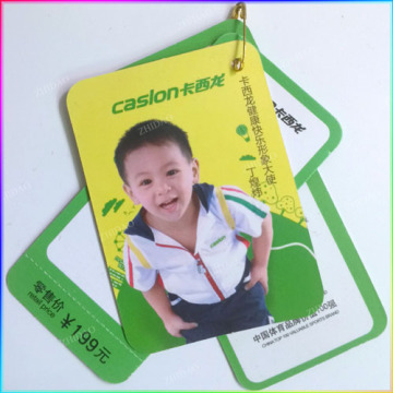 fashionable hang tag string, kids hang tags