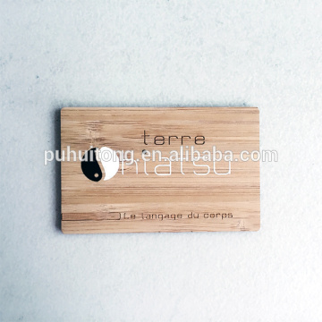 custom bamboo namecard wooden namecard