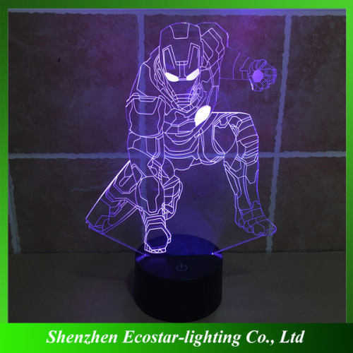 Factory Price 3D Table Lamp/3D LED Table Lamp Supplier