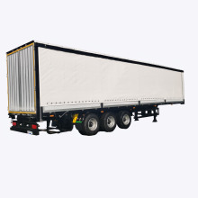 Factory Price Hot Sale 3 Axles Curtain Sider Cargo Transport Semi Trailer