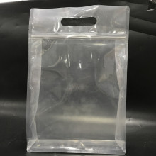 Transparent Box Pouch with Zipper