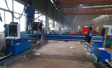 Heavy gantry cnc aluminium profile cutting machine