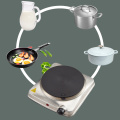 Durable Electric Solid Hotplate Single Burner