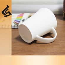 high grade bone china blank mug bone china white ceramic v shape mug trumpt coffee mug