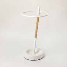 Formidable Hypotenuse Vernis Blanc Porte-parapluies