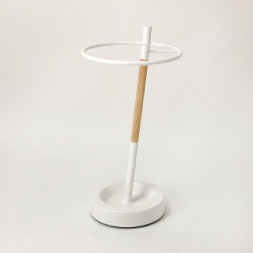 Formidable Hypotenuse Vernis Blanc Porte-parapluies