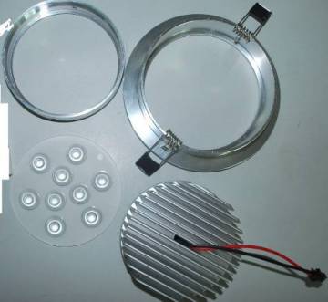 ceiling light 9W Aluminum component