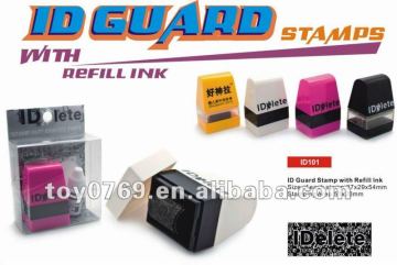ID Guard Stamp to Pretect Your ID from ID Thief
