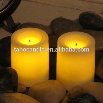 wax flamless real wax led candle/led wax candle/candle led wax