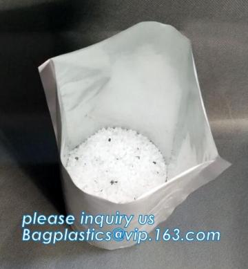 aluminium foil bags, aluminium stand up bags, aluminium round bottom bags