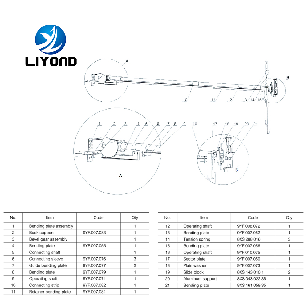 KYN61 Earthing Interlock Linkage Type