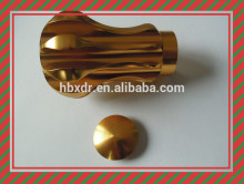 aluminum curtain rod bracket end caps plug profile