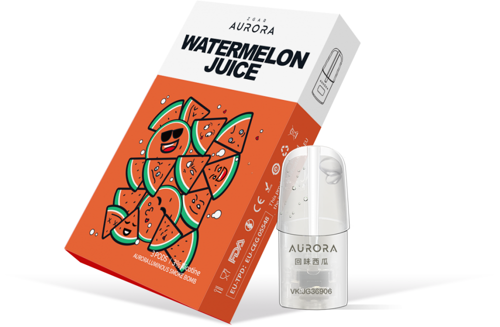 ZGAR Aurora 2021 Pod Juice Disposable E-cigarette