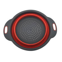 Folding Drain Basket Kitchen Tool Round