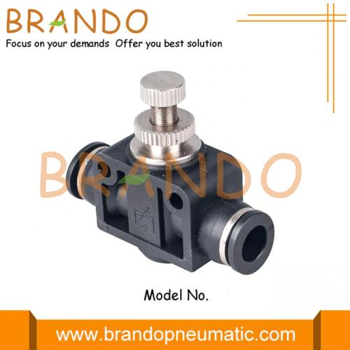 Válvula de control de velocidad del aire del actuador neumático 1/4 &#39;&#39; 3/8 &#39;&#39;