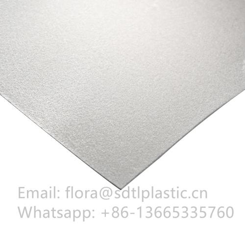 Color Flock Rigid PVC Roll Film para termoformado