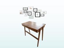 Modern Oak Writing Table Home Office