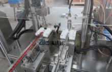 mechanical hand style double-head eyedrop filling & capping machine