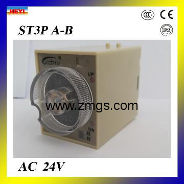 ST3PA-B time relay low voltage conduction delay relay