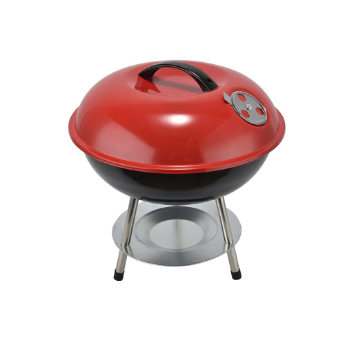 14 ιντσών BBQ Grill Portable Charcoal για υπαίθρια κάμπινγκ πίσω από πικ-νικ