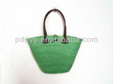 Fashion-designed Natural Wheat Straw Handbag