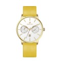 Explore Panda Leather Strap Watch for Man