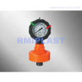 PVC PP Diaphragm Seal with Gauge