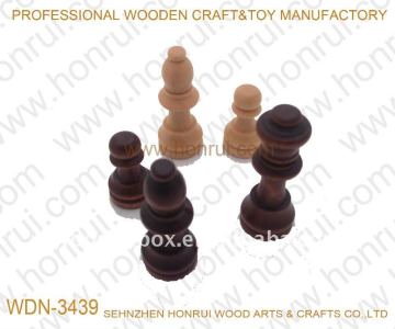 Wooden checkers