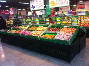 APEX supermarket vegetable and fruit display shelves/fruit vegetable shelf/fruit vegetable display rack