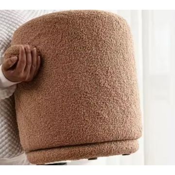 Boucle Boucle Sherpa Ottoman