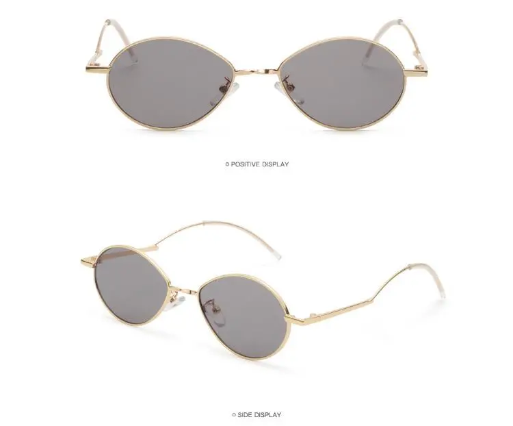 2019 Stylish Tiny Metal Sunglasses for Low MOQ and Ready Made