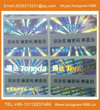 scratch off code sticker label