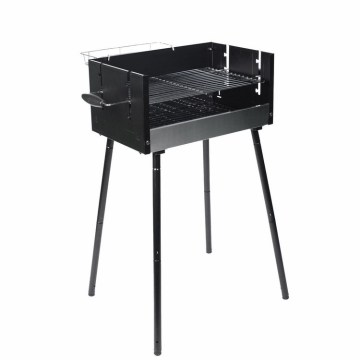Barbecue portable au charbon de bois Grille de barbecue en hauteur pliante en acier inoxydable