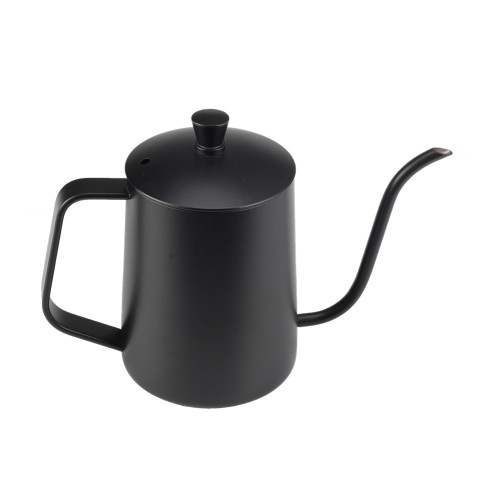 Lebensmittelqualität Edelstahl Gemälde Black Coffee Kettle