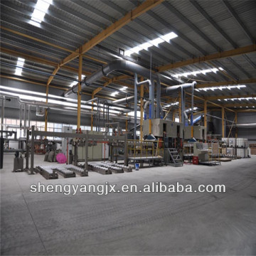 wood veneer/particle board production line/particle board