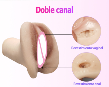 Men's Masturbator Silicone Doll Vaginal pussy