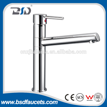 Single Hole Long Neck/Deck Mounted Chrome Kitchen faucet ACS sink mixer