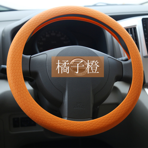 Cute silicone rubber steering wheel cover for trucks