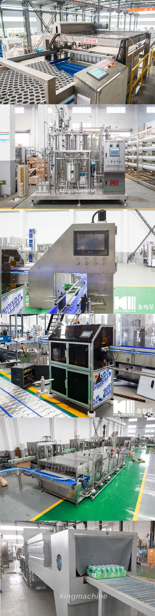 Straight Line Aluminum Can Production Line with Speed of 1000-2000 Bph