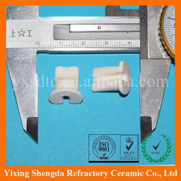 High performance 96% Al2O3 ceramic guide eyelet for sale