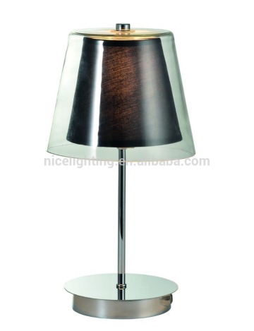 Modern house design Iron black elegant table lamp