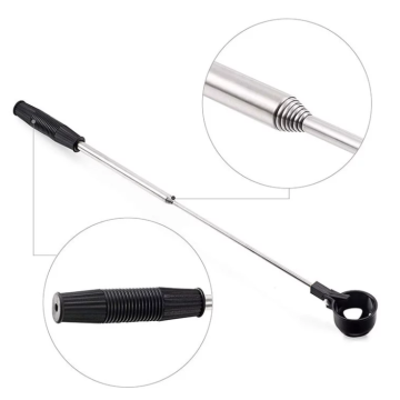 Telescopic Golf Ball Retriever Picker ลูกกอล์ฟพับเก็บได้