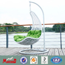 Patio furniture foshan wicker rattan indoor swings
