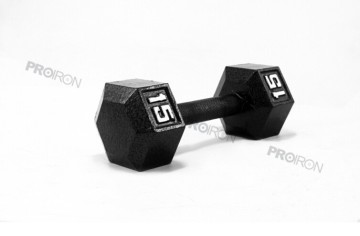 fitness cast iron Hex dumbbells set