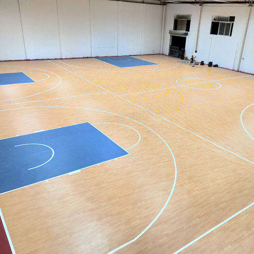 Pisos para quadras de basquete cobertas