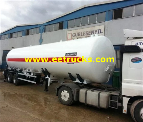 45000 lita 18ton Bulk LPG Semi-trog