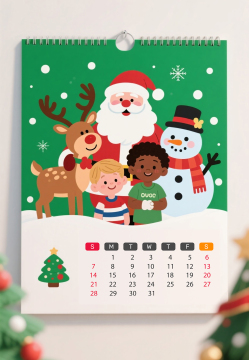Christmas advent calendar for children